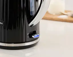 Russell Hobbs Електрочайник Eden, 1.7л, нержавіюча сталь, пластик, чорний - мініатюра 6
