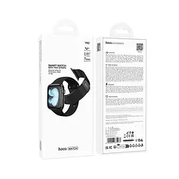 Смарт-годинник HOCO Y42 51mm. 200 mAh. IPX6 Smart watch(call version) Black (6942007675277) - мініатюра 2
