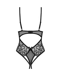 Боді Obsessive Blomentis XL/2XL чорний - мініатюра 7