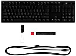 Клавіатура ігрова HyperX Alloy Origins Core PBT Red USB RGB підсвітка (букви Eng Ukr) - мініатюра 6