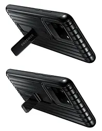 Чохол протиударний Official Protective Rugged Standing Cover EF-RG988CBEGRU з підставкою для Samsung Galaxy S20 Ultra Black - мініатюра 7