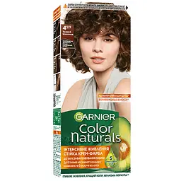 Уцінка. Фарба для волосся Garnier Color Naturals відтінок 4 1/2 темний шоколад 110 мл (C4432526) - мініатюра 1