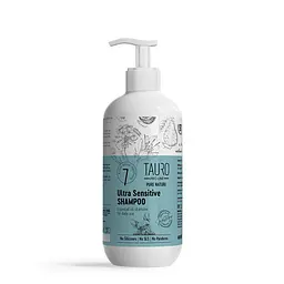 Шампунь для собак і кішок з чутливою шкірою Tauro Pro Line Pure Nature Ultra Sensitive 400 ml