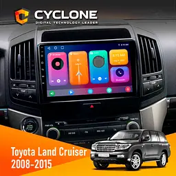 Штатна магнітола Toyota Land Cruiser (200) 2008-2015 Cyclone C10-001 2x32 CPL Cyclone (НФ-00004558)