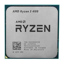 Процесор AMD Ryzen 3 4100 (100-000000510) (Socket AM4, 8T, 4.0 ГГц, Tray) Б/в