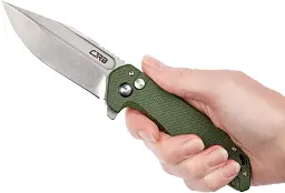 Ніж CJRB Riff SW Micarta Green (J1928-MGN) - мініатюра 2