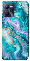 TPU чехол Demsky Mermaid marble для Realme C35