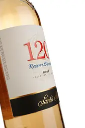 Вино Santa Rita 120 Rose Reserva Especial D.O., рожеве, сухе, 11-14,5%, 0,75 л - мініатюра 3