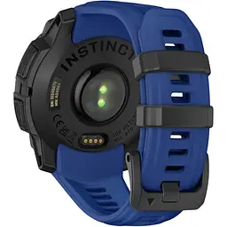 Смарт-годинник Garmin Instinct 3 AMOLED 45mm Black with Blue Band (010-02936-03) [156743] - мініатюра 4