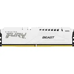 Модуль пам'яті Kingston Fury DDR5 64GB (2x32) 6400MHz Beast White EXPO (KF564C32BWEK2-64)