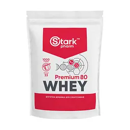 Whey 80 Premium — 1000 г Double Chocolate