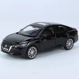 Колекційна металева модель седана АвтоЕксперт Nissan Sylphy з інерцією, світлом та звуком 1:32 - мініатюра 2