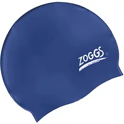 Шапочка для плавання Zoggs Silicone Cap Синій (1000-305604)