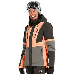 Куртка жіноча Rehall Evy Womens 2023 L Сірий-Рожевий