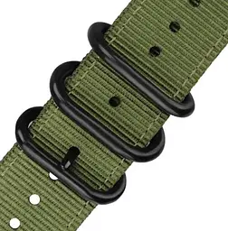 Нейлоновий ремінець Primo Traveller для годинника Xiaomi Redmi Watch 3 Army Green - мініатюра 3