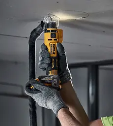 Фрезер акумуляторний для вирізання гіпсокартону DeWalt без АКБ та ЗП DCE555N - мініатюра 7