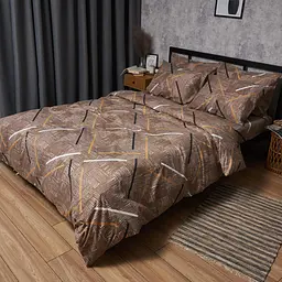 Комплект постільної білизни Moon&Star Микросатин Premium Terra Style Полуторний Євро 160х220 наволочки 2х50х70