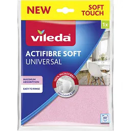 Салфетка с микрофибры Vileda ActiFibre Soft 1 шт (4023103240834)