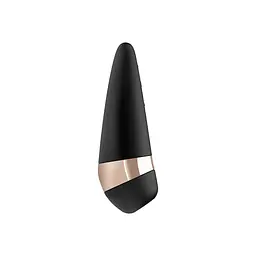 Вакуумний стимулятор клітора з вібрацією Satisfyer Pro 3+ чорний - мініатюра 4