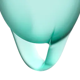 Satisfyer Feel Confident-набір менструальних чаш, 15 мл і 20 мл (зелений) - мініатюра 3