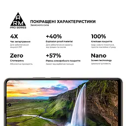 Захисне скло на TECNO Pova 7 Neo (LJ6) з олеофобним покриттям, Pro, повне проклеювання, антистатичний і пиловідштовхуючий шар, 9H, самоклеючеся, 2.5D, на весь екран, антистатичний клей, ArmorStandart (ARM87299) - мініатюра 5