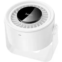 Вентилятор портативний Hoco HX66 desktop circulating fan white - мініатюра 3