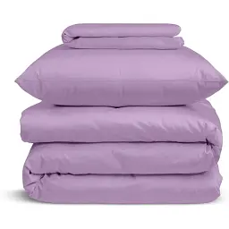 Комплект постільної білизни Cosas підлітковий сатин LAVENDER 160 x 220 см (25Satin_Lavender_Lavender_155)
