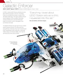 LEGO Great Sets. A Visual History. With Exclusive Micro-Scale Space Cruiser - мініатюра 8