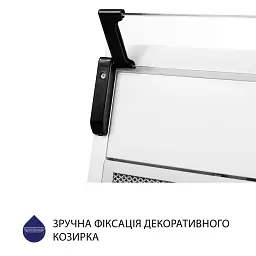 Витяжка плоска Minola HPL 614 WH - мініатюра 5