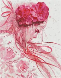 Алмазная мозаика Изящная и сильная ©lesya_nedzelska_art 40*50 см AMO7267