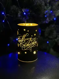 Світильник декоративний Luca Lighting Сніжинки 15.9х15 см чорний (8720362197607_2) - мініатюра 4