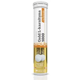 Жироспалювач Gold L-Carnitine 1000+Chrom, 20 таблеток, лимон-м'ята Olimp fit0023866