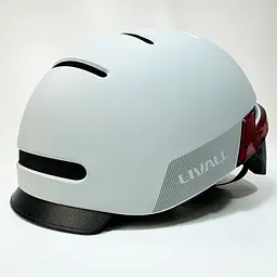 Захисний шолом Livall BH51M NEO (L) Sandstone Grey (57-61см), акустика, мікрофон, сигнали поворотів та стопів, додаток, пульт BR80, Bluetooth (LIV-T1V6MN-6310) - мініатюра 4
