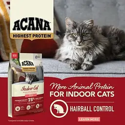 Сухий корм для кішок Acana Highest Protein Indoor 4.5 кг (0064992723989) - мініатюра 5