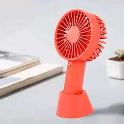 Портативний вентилятор XiaomiVH Portable Handheld Fan F03 Red - мініатюра 4