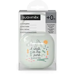 Футляр для пустушки Suavinex A walk in the park зелений (308203) - мініатюра 2