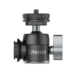 Адаптер кронштейн Ulanzi Vijim Dual Cold Shoe Ballhead UV-2046 U60 Black
