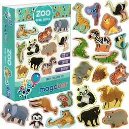 Магнітний набір Magdum Magnetic set Zoo (ML4031-05 EN) - мініатюра 2