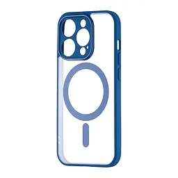 Чохол Color Edge with MagSafe (Protected Camera) iPhone 15 Pro Navy Blue