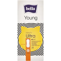 Щоденні прокладки Bella Panty Ultra Young yellow 20 шт. - мініатюра 2