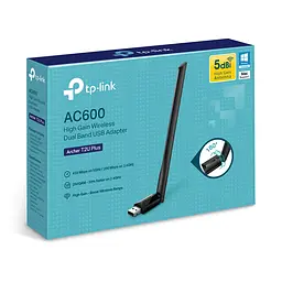 Адаптер WiFi Archer T2U plus AC600, USB TP-Link teh0017385 - мініатюра 8