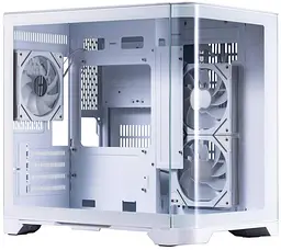 Корпус 1stPlayer UV5-WH-2FC7R-W-1FC7-W White без БП (UV5-WH-2FC7R-W-1FC7-W) - мініатюра 2
