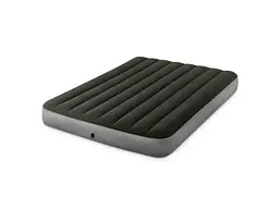 Матрац-велюр INTEX 137-191-25см до 272кг зелений 64108