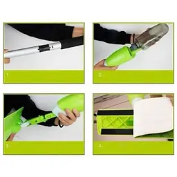 Швабра ледарка healthy spray mop з розпилювачем води - мініатюра 5