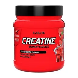 Креатин Evolite Nutrition Creatine Monohydrate, 500 грам - Полуниця
