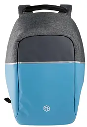 Рюкзак антизлодій з Rfid Topmove IAN352250 12L Сірий з блакитним - мініатюра 2