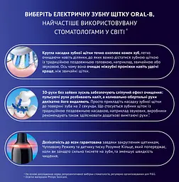 Електрична зубна щітка Oral-B Pro 3 3500 СrossAсtion + футляр, чорна - мініатюра 7
