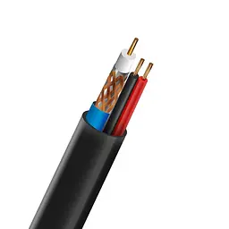 Кабель коаксіальний SL-59+2*0.5 CU 0.8mm Outdoor ОS-структура Trinix 305m (35-00043) - мініатюра 1