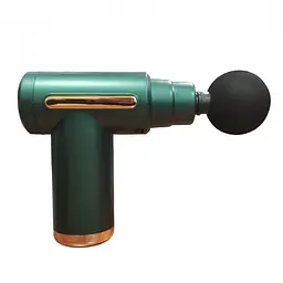Масажер м'язовий ручний масажер пістолет на акумуляторі 4 насадки Fascial Gun