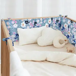 Бортики в дитяче ліжечко SKY FLOWERS COSAS (4822052071939) - мініатюра 2
